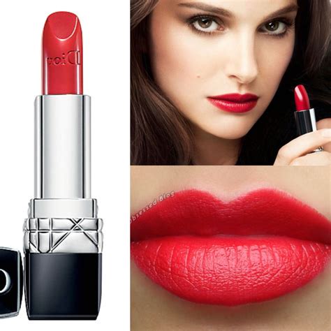 dior rouge serum 510|999 dior red lipstick.